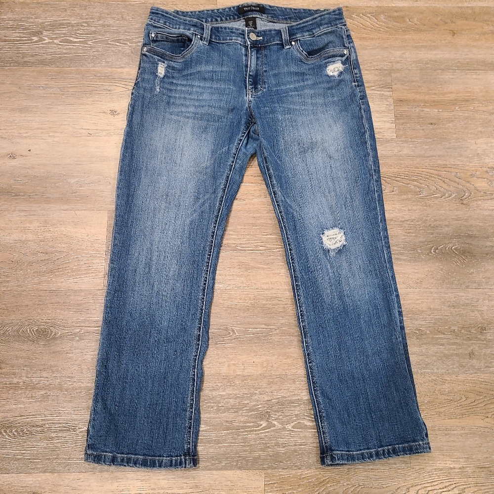 Sequin Crop Jeans WHBM size 10